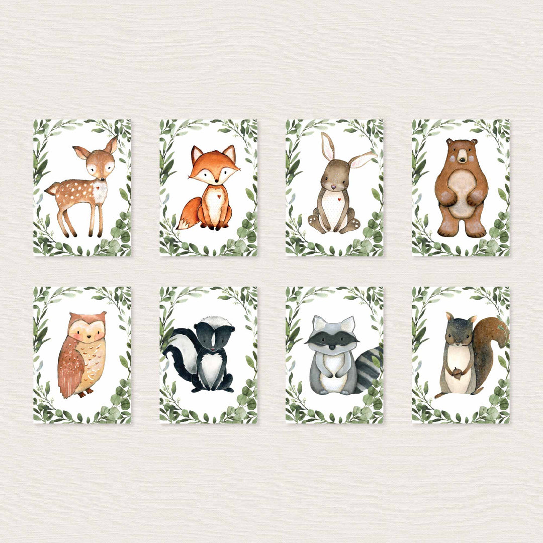 Woodland Animals Baby Shower Party Banner Printable