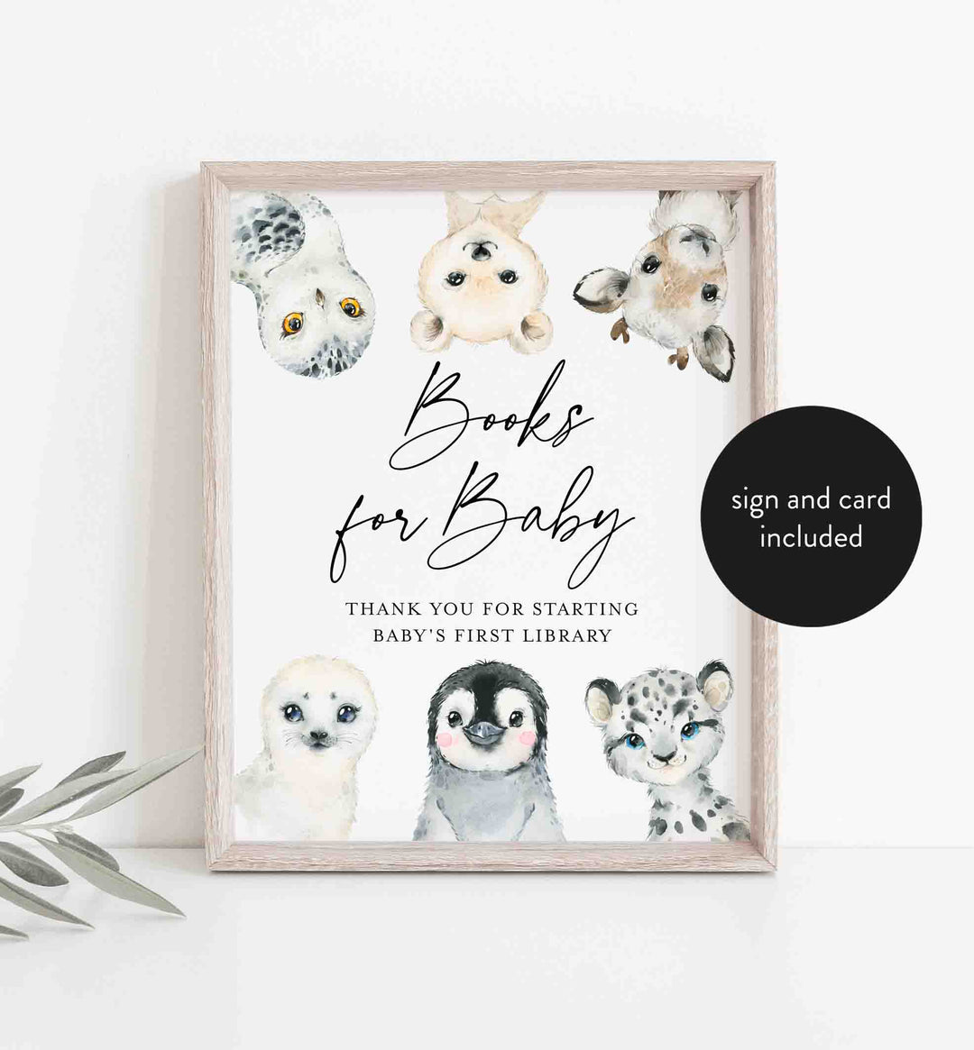 Little Arctic Baby Shower Books For Baby Printable