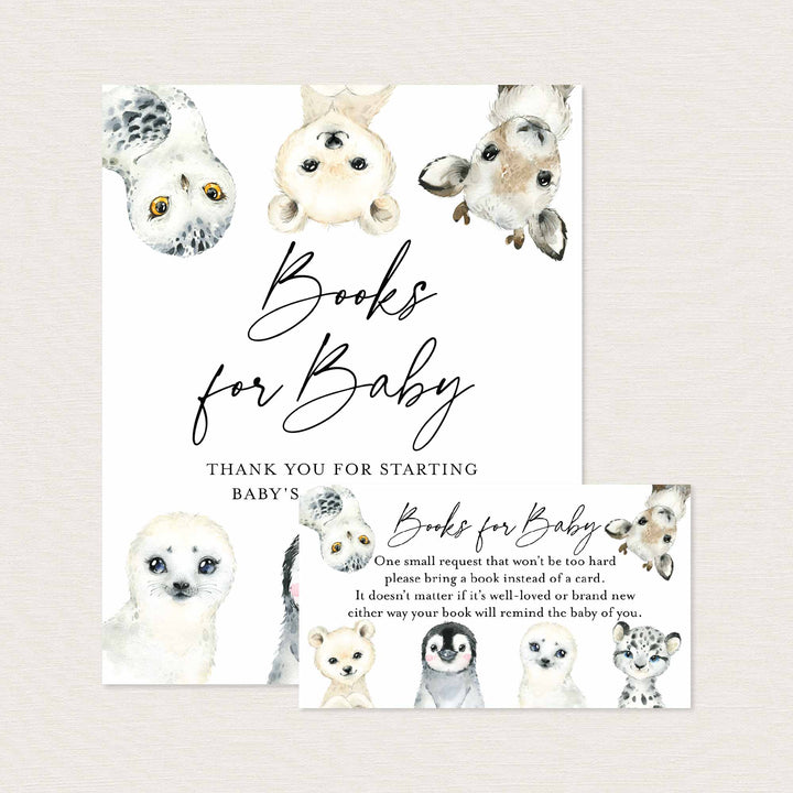 Little Arctic Baby Shower Books For Baby Printable