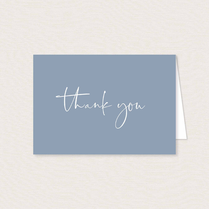 Modern Minimal Baby Shower Thank You Card Printable