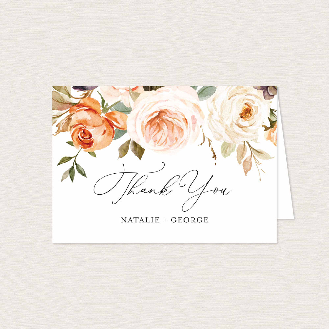 Autumn Garden Wedding Suite Printable