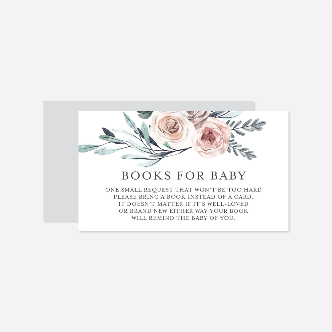 Boho Rose Baby Shower Suite Printable
