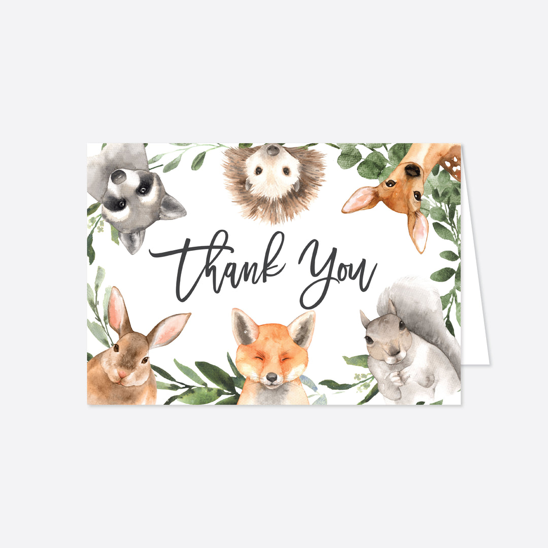 Forest Animals Baby Shower Suite Printable
