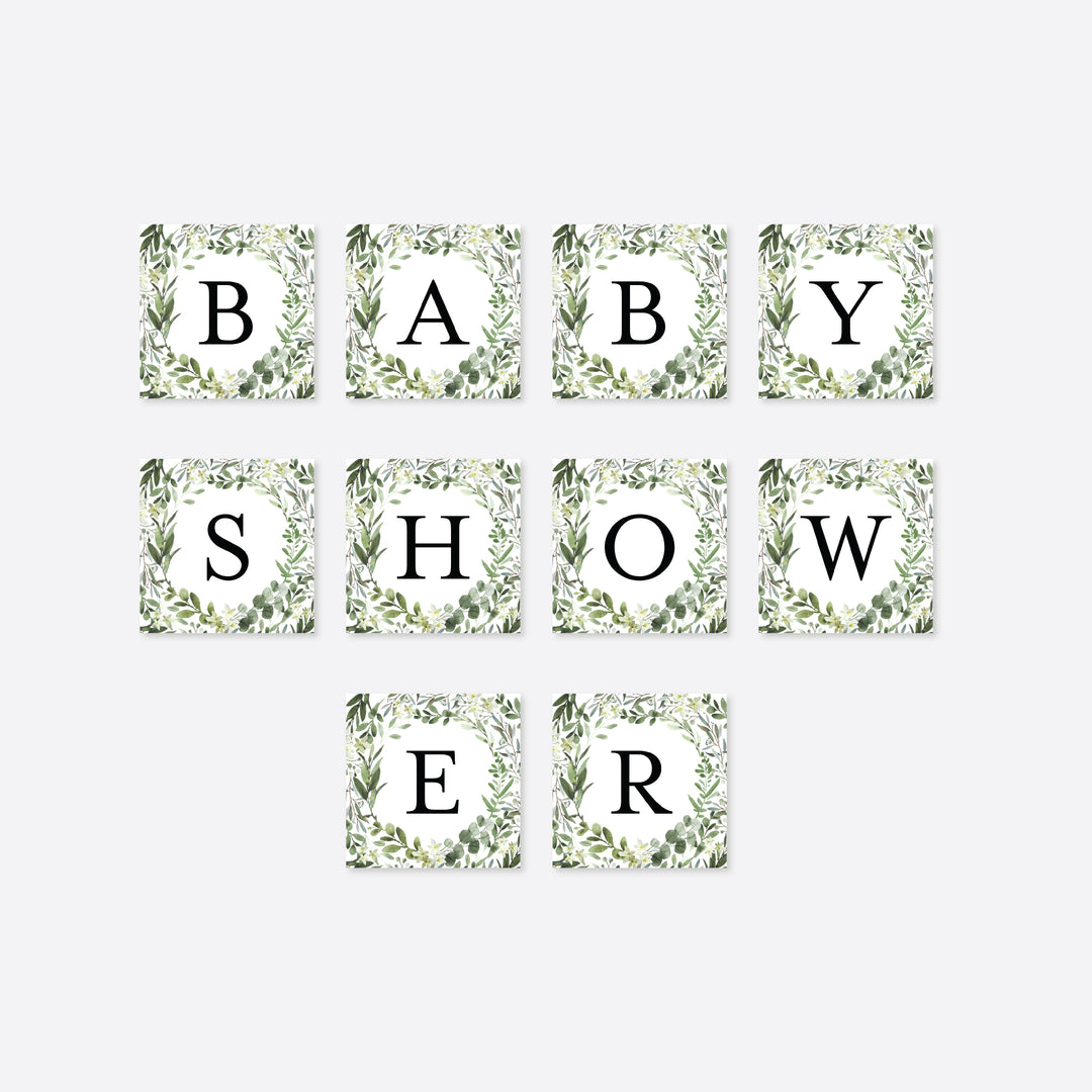 Baby Safari Baby Shower Guess What's In The Bag Game Printable