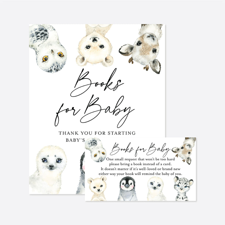 Little Arctic Baby Shower Books For Baby Printable