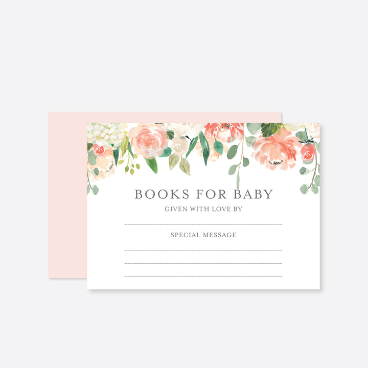 Peach and Cream Baby Shower Suite Printable