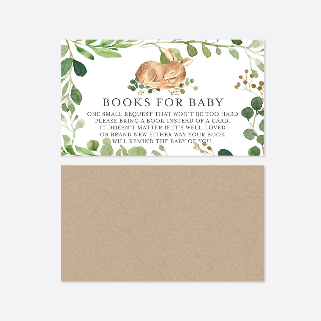 Baby Deer Baby Shower Books For Baby Printable