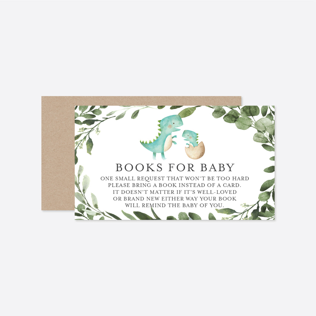 Mommy Baby Dinosaur Baby Shower Suite Printable